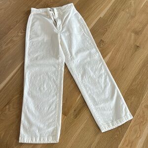 Jcrew Slim wide leg pants size 24